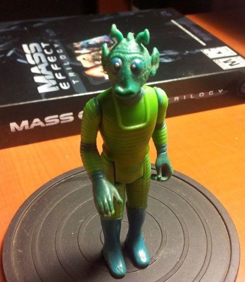 Greedo, my very first Star Wars action figure