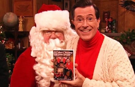 colbert-christmas-the-greatest-gift-of-all-stephen-colbert-dvd-gift-santa-claus-george-wendt