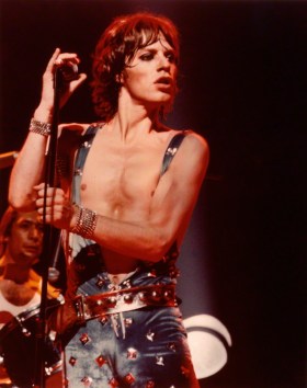 NPG P851; Mick Jagger by Laurie Lewis