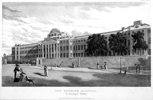 L0007546 New Bethlem Hospital, St. George's Fields, London, 1817