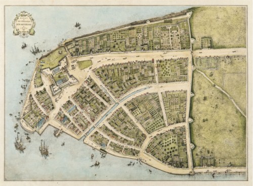 Castello-Plan-Remnants-of-Dutch-New-Amsterdam-1660-Manhattan-NYC